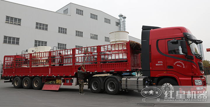圓錐破碎機裝車、發貨