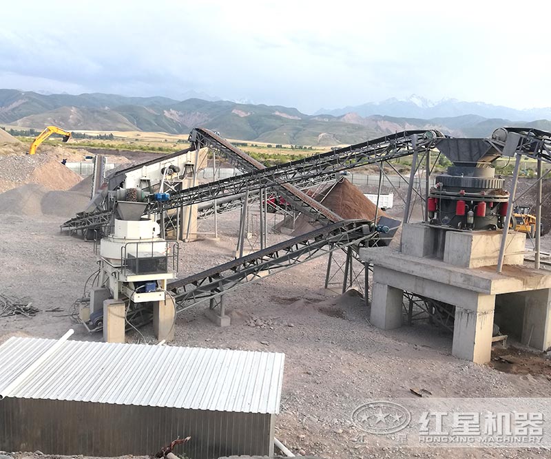 制砂生產現場 制砂生產現場