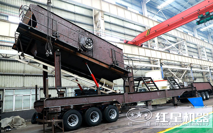 大型移動(dòng)制砂車(chē)間 大型移動(dòng)制砂車(chē)間