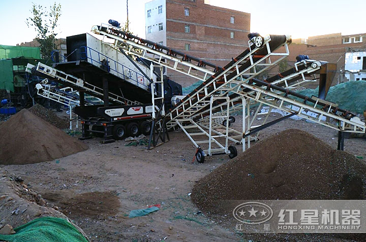建筑垃圾移動破現場 建筑垃圾移動破現場