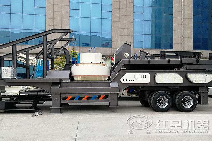 輪胎移動碎沙機(jī) 輪胎移動碎沙機(jī)