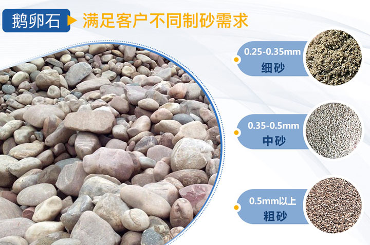 鵝卵石不同規格展示 鵝卵石不同規格展示