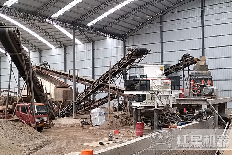 大型制砂機作業現場 大型制砂機作業現場